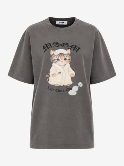 MSGM - T-shirt stampata