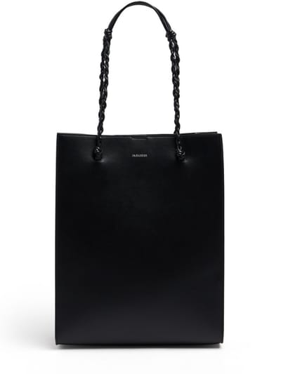 Jil Sander - Tangle leather tote bag