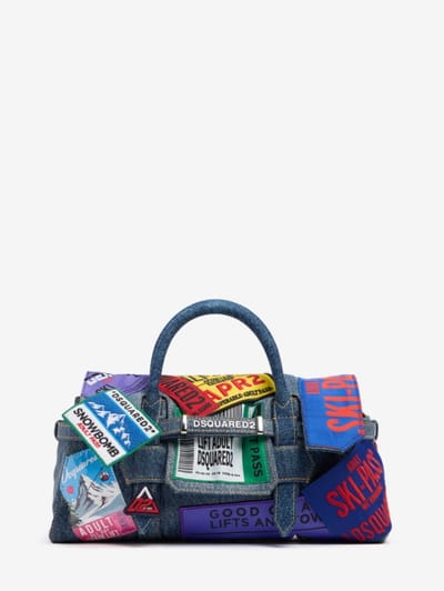 Dsquared2 - Twin denim handbag