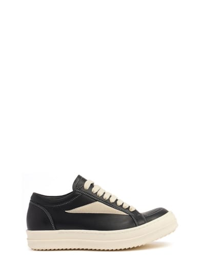 Rick Owens - 复古Sneaks皮革运动鞋