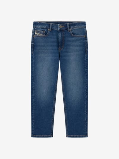 Diesel Kids - Washed denim jeans