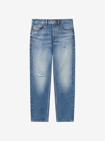 Diesel Kids - Washed denim jeans