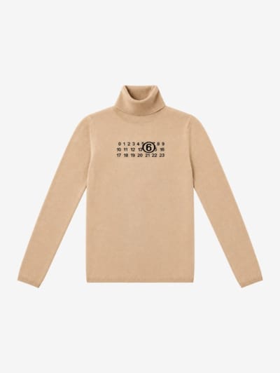 MM6 Maison Margiela - Wool blend knit sweater