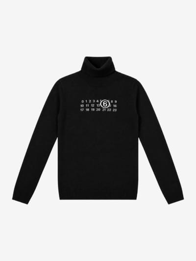 MM6 Maison Margiela - Wool blend knit sweater