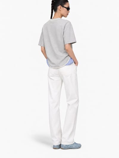 MSGM: T-shirt with logo