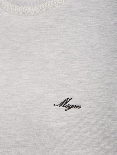 MSGM: T-shirt with logo