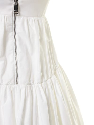 Area: Robe en coton avec manches bouffantes