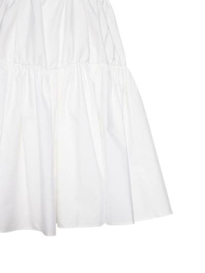 Area: Robe en coton avec manches bouffantes
