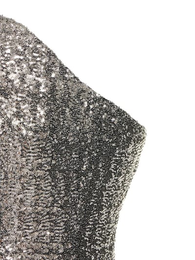 Michael Kors Collection: One-shoulder sequined mini dress