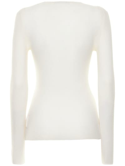 Michael Kors Collection: Crew Neck Long Sleeve Pullover