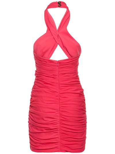 Giuseppe Di Morabito: Draped mini dress with cut-out