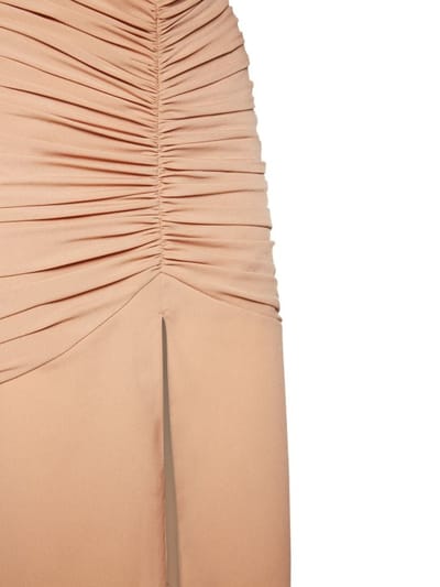 Giuseppe Di Morabito: Halterneck maxi dress with ruching