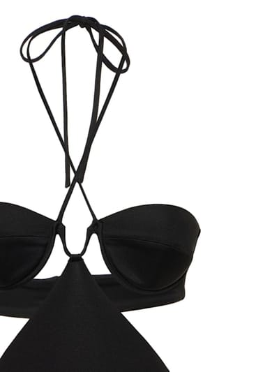 Stella McCartney: Abito midi cut out all'americana