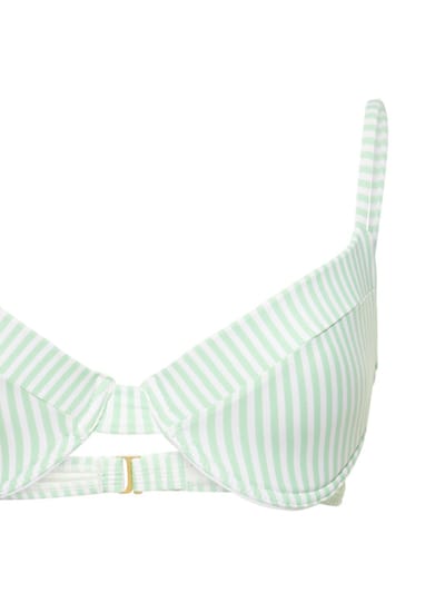 Weworewhat: Bikini a fascia con cut-out centrale