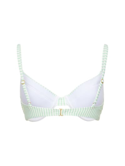 Weworewhat: Bikini a fascia con cut-out centrale