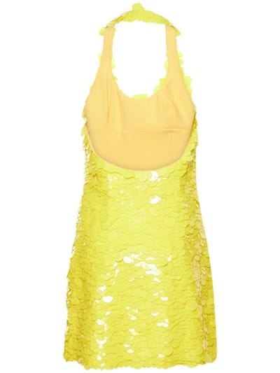 The Attico: A-line sequin mini dress