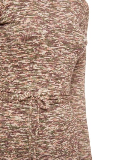 The Attico: Cut-out knit midi dress