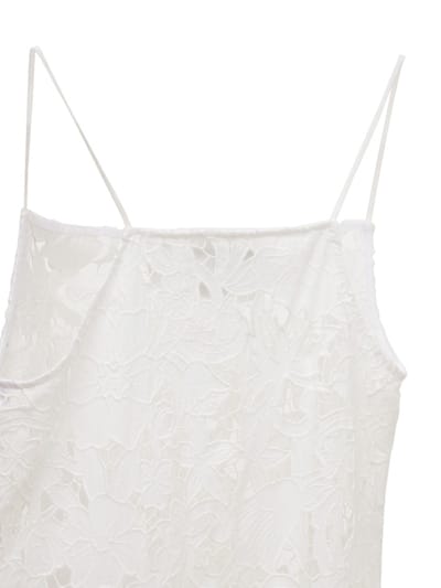 Marques'Almeida: Vestido de algodón con bajo asimétrico