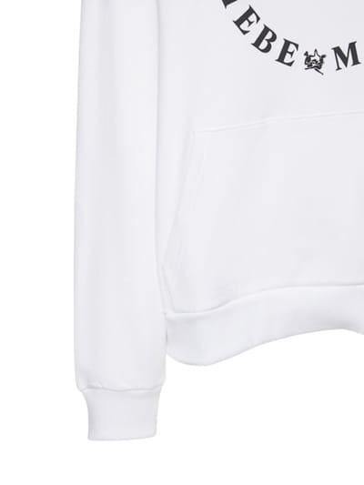 AZ FACTORY: Thebe Bagugu logo棉质平纹针织连帽卫衣