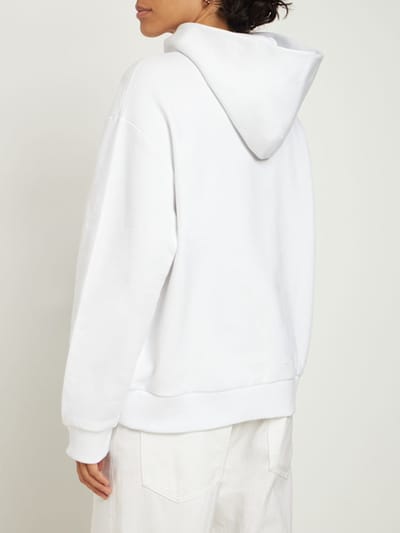 AZ FACTORY: Thebe Bagugu logo棉质平纹针织连帽卫衣