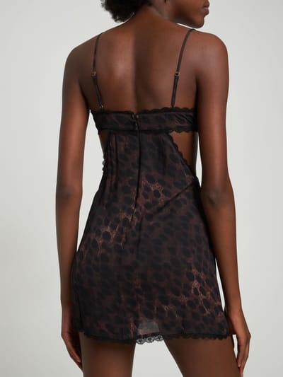 Weworewhat: Mini abito animalier con cut out