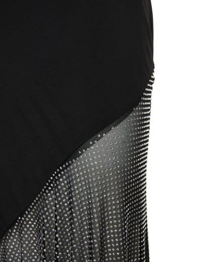 Giuseppe Di Morabito: Asymmetric long dress with crystals