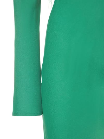 Giuseppe Di Morabito: Feather-trimmed mini dress