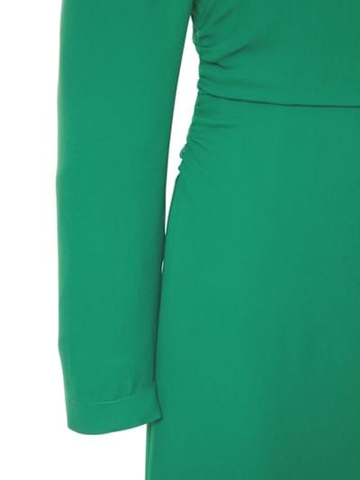 Giuseppe Di Morabito: Midi dress with feather trim