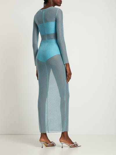 Giuseppe Di Morabito: Maxi dress with crystals