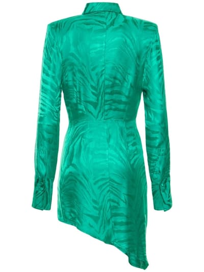 Giuseppe Di Morabito: Draped mini shirt dress