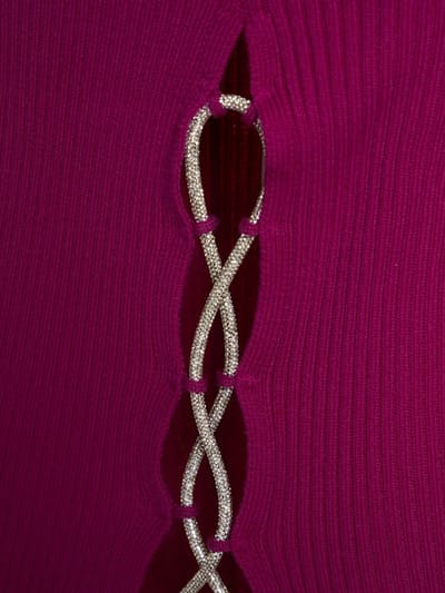 Giuseppe Di Morabito: Ribbed knit maxi dress