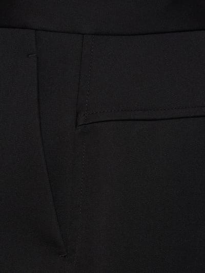 Jil Sander: 羊毛斜纹&绸缎百慕大短裤
