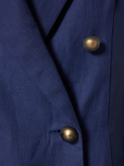 Giorgio Armani: 双排扣亚麻西服夹克