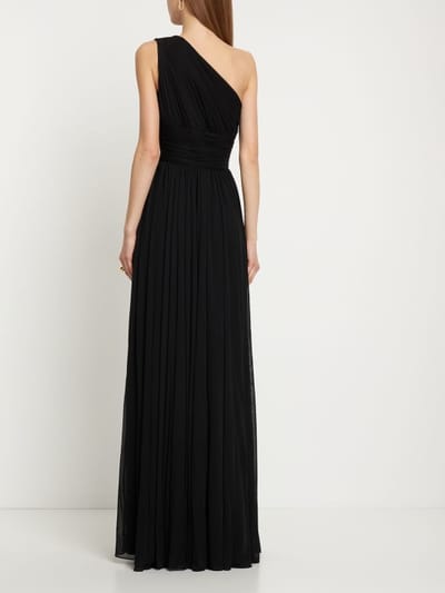 Michael Kors Collection: Draped one-shoulder maxi dress