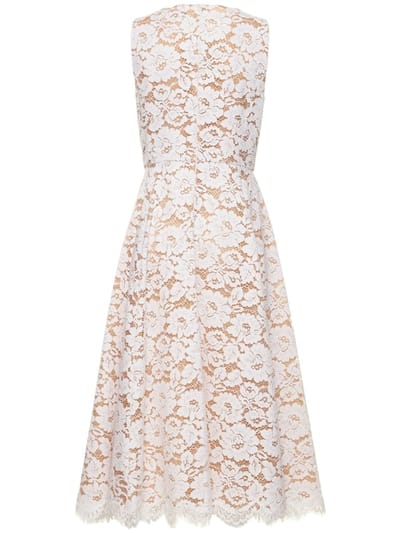 Michael Kors Collection: Cotton lace midi dress