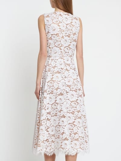 Michael Kors Collection: Cotton lace midi dress