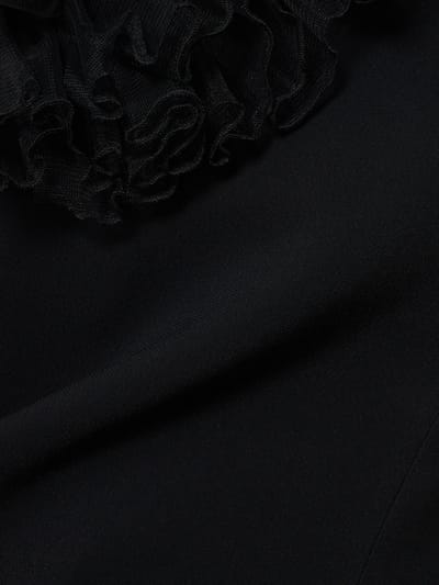 Giambattista Valli: One-shoulder gown with ruffles