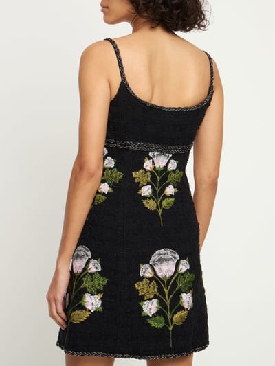 Giambattista Valli: Embroidered cotton mini dress