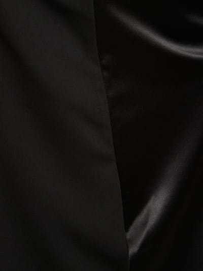 16arlington: Strapless satin mini dress