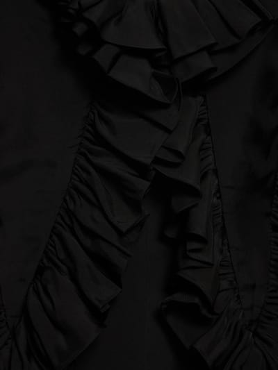 Jil Sander: Vestido largo con volantes
