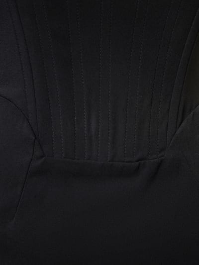 Giuseppe Di Morabito: Vestido corto bustier con escote cuadrado