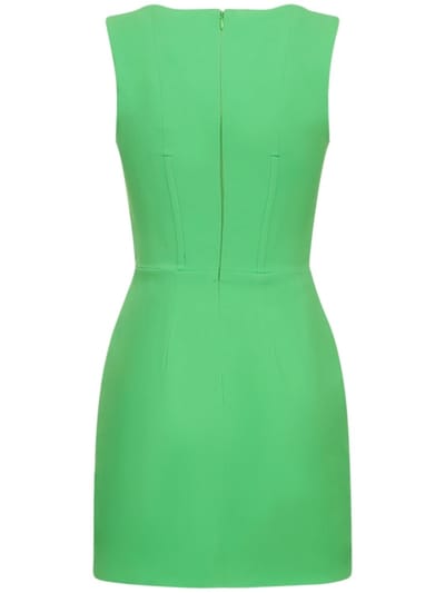 Giuseppe Di Morabito: Vestido corto bustier con escote cuadrado
