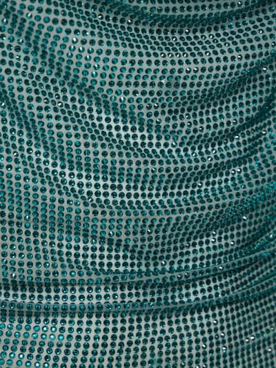 Giuseppe Di Morabito: Halterneck mini dress with crystals