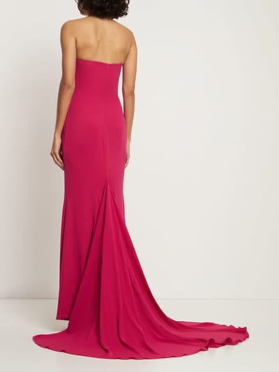 Giuseppe Di Morabito: Strapless bustier gown with train