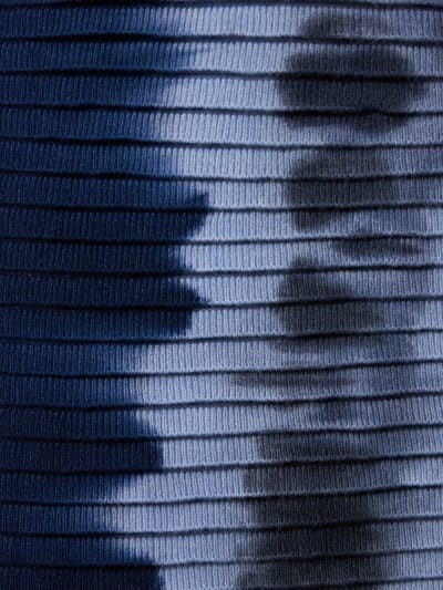 ALTUZARRA: Mosiya打褶扎染平纹针织长款半身裙