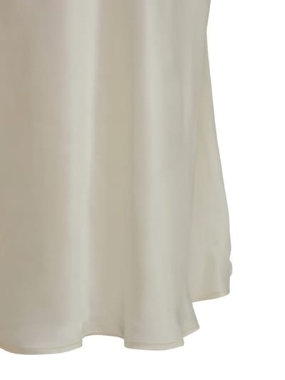 Sleeper: Robe longue à plumes d'autruche