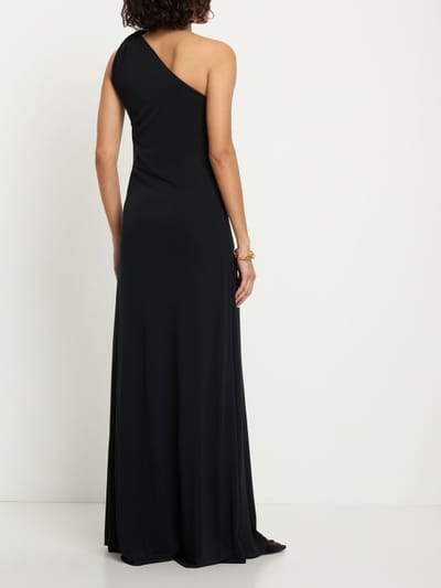 Bite Studios: One-shoulder maxi dress with knot