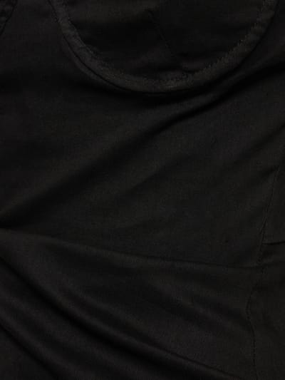 Anemos: Vestido midi en lino con corsé