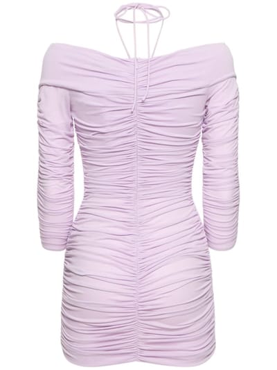 Magda Butrym: Vestido corto en jersey fruncido