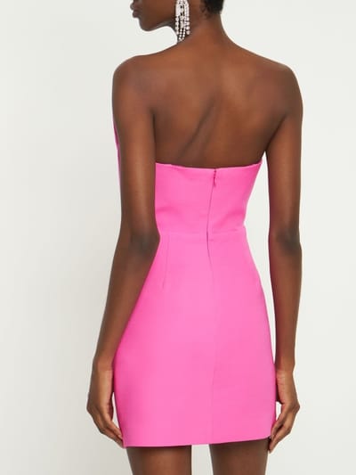 Roland Mouret: Wool and silk blend draped mini dress